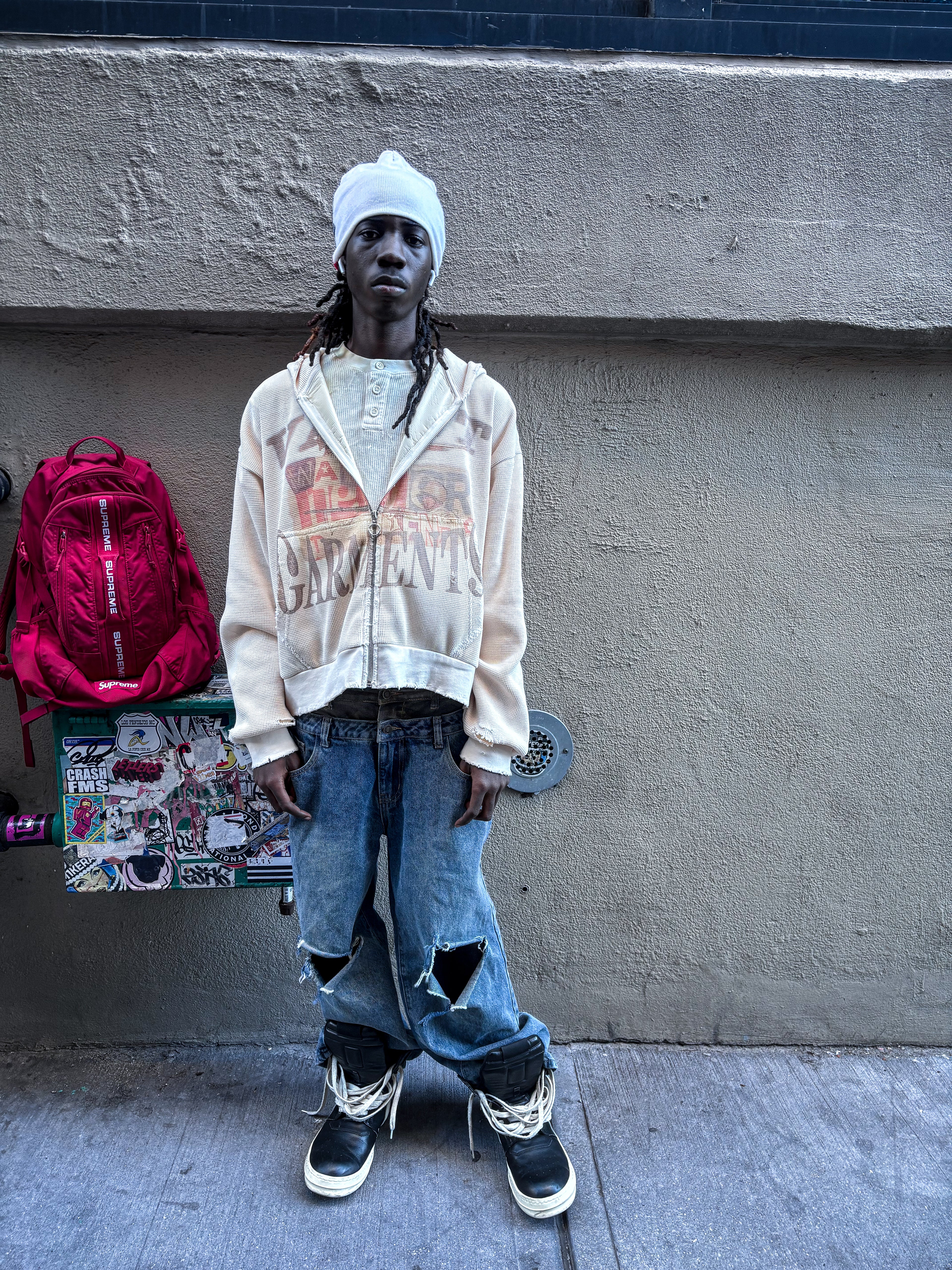 *WAR NEVER ENDS* Thermal Hoodie