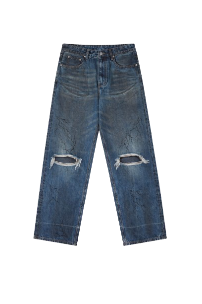 *VINTAGE MUD WASH* BAGGY JEAN