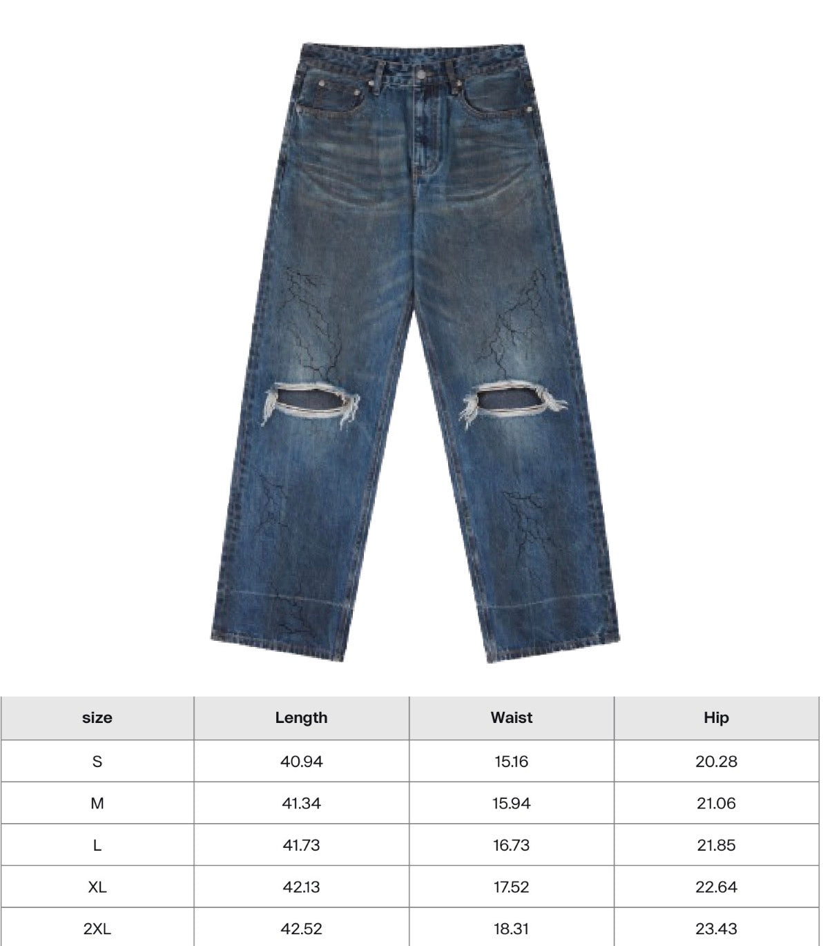 *VINTAGE MUD WASH* BAGGY JEAN