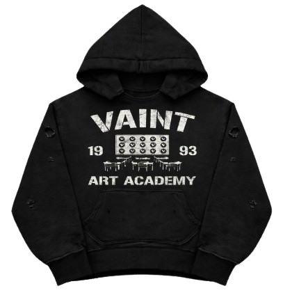 *VAINT ACADEMY* BLACK HOODIE